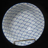 DECORATIVE BLUE BOWL