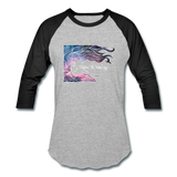 Baseball T-Shirt - heather gray/black