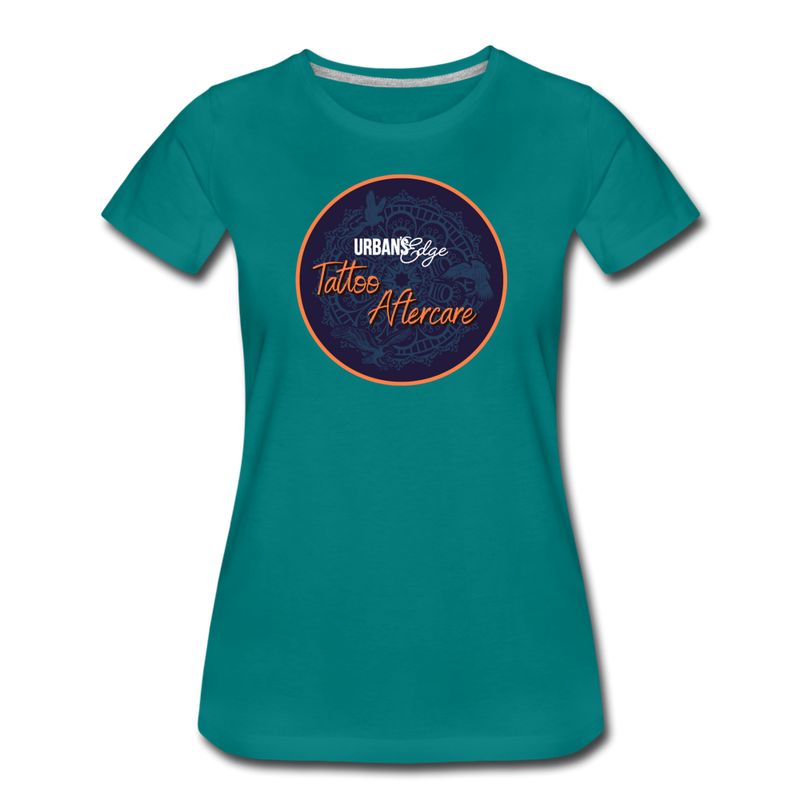 Tattoo Aftercare Tee - teal