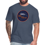Men's Fitted Tattoo Balm Tee - heather navy