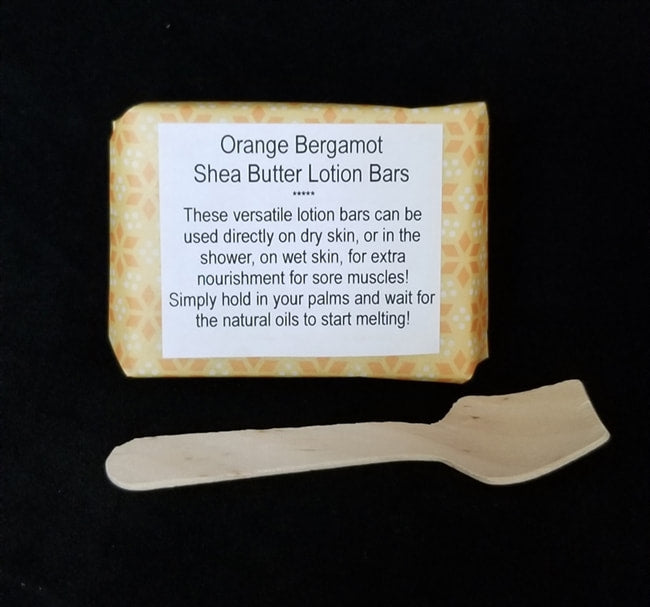 ORANGE BERGAMOT SHEA BUTTER LOTION BAR