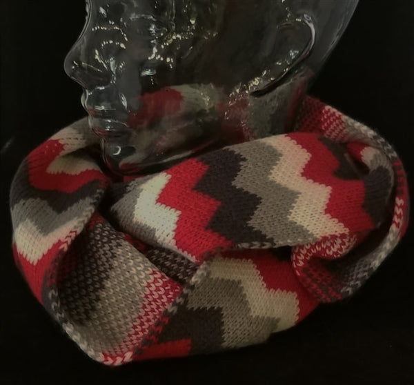 CHEVRON INFINITY SCARF