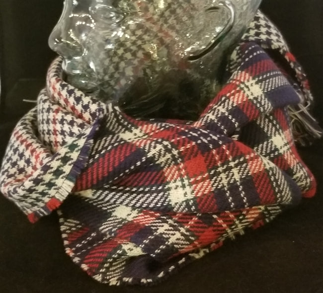 MULTI-COLORED BLANKET SCARF
