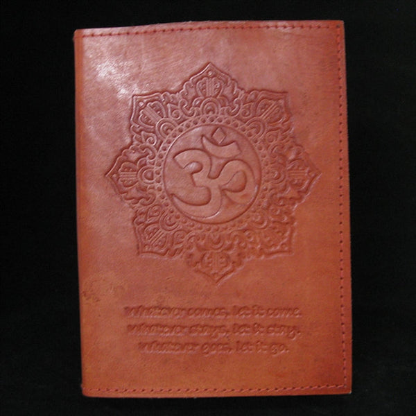 OM REFILLABLE HANDMADE LEATHER JOURNAL