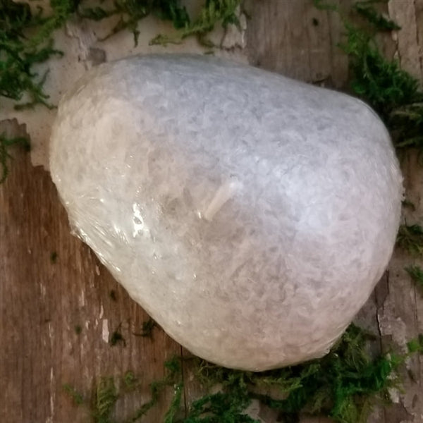 LARGE PEBBLE STONE CANDLE
