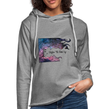 Unisex Lightweight Terry Hoodie - heather gray