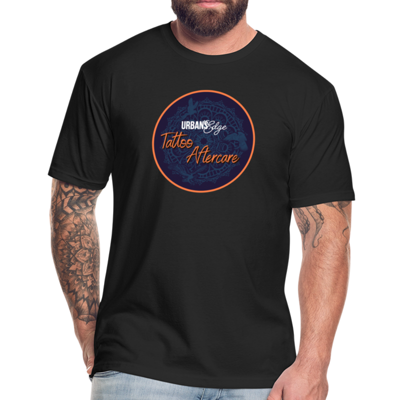 Men's Fitted Tattoo Balm Tee - black