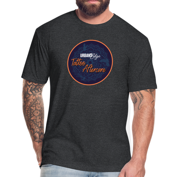 Men's Fitted Tattoo Balm Tee - heather black